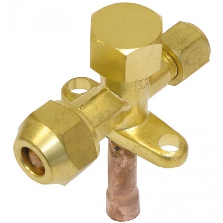 VALVULA SPLITS RR.603-12 CON OBUS DE 1/4" Y 3/4" SAE X 3/4" ODF