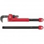 Llave stillson MILWAUKEE CHEATER 3 en 1