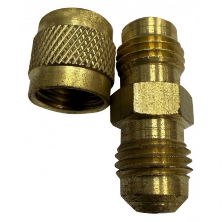 VALVULA OBUS ROSCAR 1/4" SAE CON TAPON NORMAL