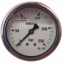 Manómetro glicerina Ø63mm horizontal 1/4" 0 a 250bar