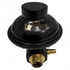 REGULADOR RECTO CONEXION  20 X 150 CON 2 TOMAS 1/8 PS: 20 MBAR