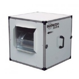 Caja ventilacón perfilería alumino centrífuga motor directo SODECA CJBD/AL 2525-4M 1/2CV