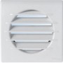 Reja cuadrada ESCOCLIMA TEQ8RB con embocadura circular Ø80