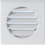 Reja cuadrada ESCOCLIMA TEQ8RB con embocadura circular Ø80