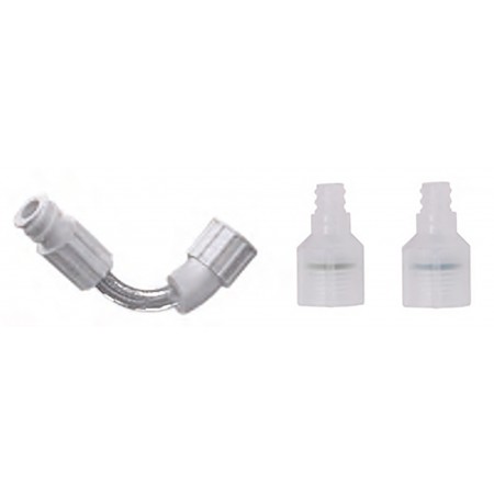 Juego 3 adaptadores 1/4" SAE y  5/16" SAE flexible
