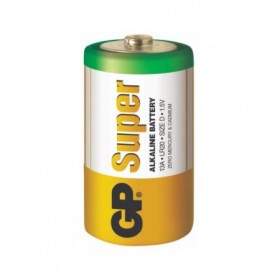 Blíster 2 uds pila alcalina 1.5V GP SUPER LR20 D