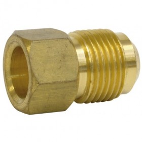 UNION LATON DE 3/8" MACHO SAE A 3/8" HEMBRA ODF