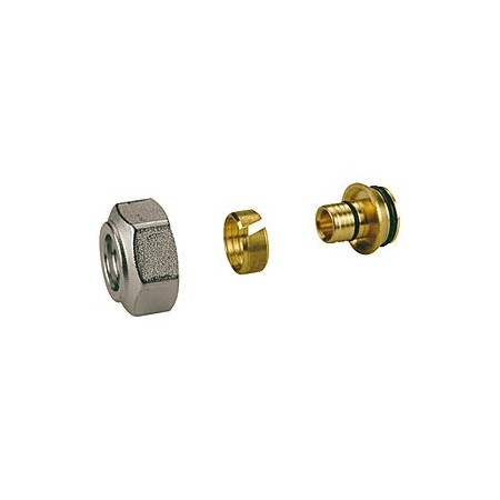 Racor adaptador eurocono 3/4" para tubo multicapa y de plastico Ø20x2 R179E