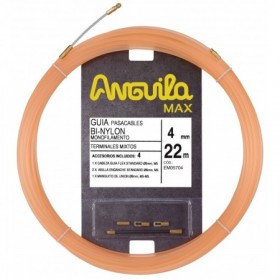 Rollo 22m guía pasacables NYLON MONOFILAMENTO ANGUILA MAX Ø4mm