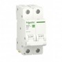 Interruptor magnetotérmico 1P+N 2 módulos 25A SCHNEIDER RESI9