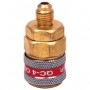 Conexión rápida R-9134A de alta 1/4" SAE a 1/2" para R134a