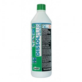 Bote 1L Desatascador desagüe profesional superconcentrado DISSOL PLUS CHLOR