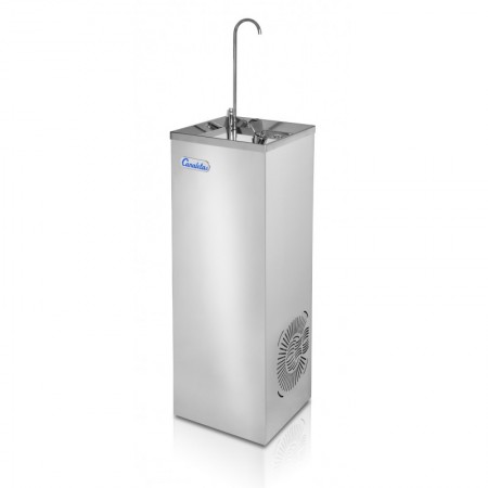 Fuente agua fría acero inox. CANALETAS M-88A