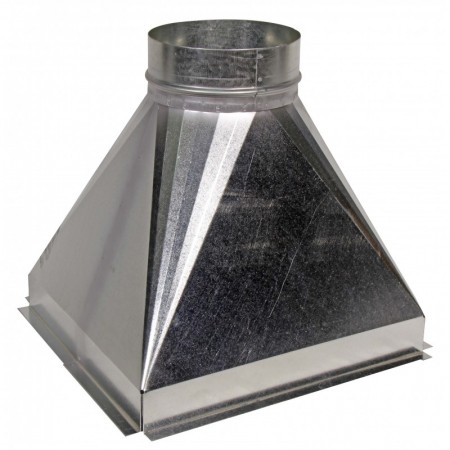 Tolva impulsión Ø400mm para caja ventilación BD y BV 10/10 28/28