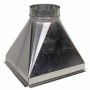 Tolva impulsión Ø400mm para caja ventilación BD y BV 10/10 28/28