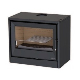 ESTUFA CON TURBINA PARA COLGAR 13KW BOREAL E1000 INCLUYE KIT PARA PARED