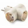 Adaptador enchufe triple VOLTIMERC TT 16A 250VAC