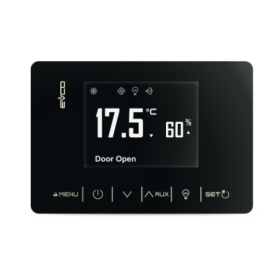 CONTROLADOR DE TEMPERATURA Y HUMEDAD EVCO EVJ 506 N2VX3 12VAC/DC