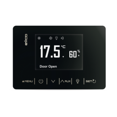 CONTROLADOR DE TEMPERATURA Y HUMEDAD EVCO EVJ 506 N2VX3 12VAC/DC