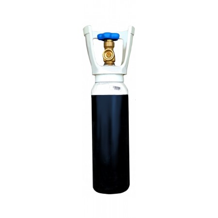 BOTELLA OXIGENO 400 lts. (2 lt.x200 bars) BASE PLANA