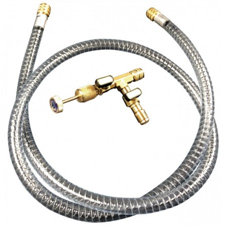 Kit de vacío WIGAM IPERVAC-4 de un 1/4" con extractor y manguera IPERVAC de 1500mm
