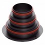 Conector superior Ø125/160/200mm MUNDOCLIMA by HEATPEX sistema ARIA CONNECT