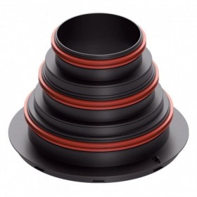 Conector superior Ø125/160/200mm MUNDOCLIMA by HEATPEX sistema ARIA CONNECT
