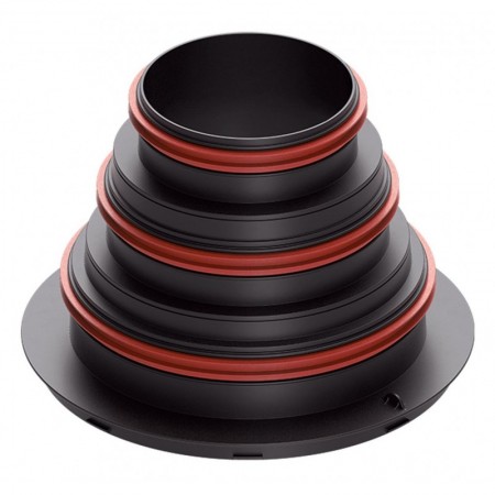 Conector superior Ø125/160/200mm MUNDOCLIMA by HEATPEX sistema ARIA CONNECT