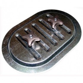 Trampilla acceso plana alta temperatura 1000ºC HT-TAP-30/20 300x200mm MERCATUB