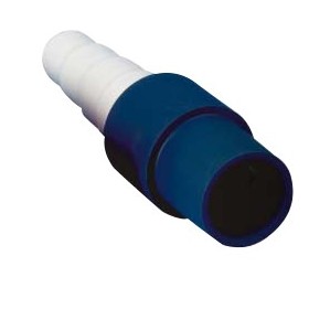 Conector manguito Ø20 a reducción Ø14. Ø16. Ø18. Ø20 azul