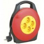 Enrollacable doméstico 4 tomas sección VOLTIMERC 3x1.5mm² 10m