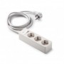Base múltiple 3 enchufes con cable 1.5m con interruptor VOLTIMERC