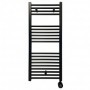 Toallero eléctrico programable negro 876 x 500 400w