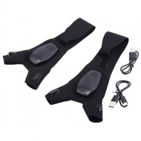 Guantes con luz led recargables usb MERCATOOLS