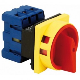 Interruptor-Seccionador paro de emergencia 3P 25A panelable VOLTIMERC