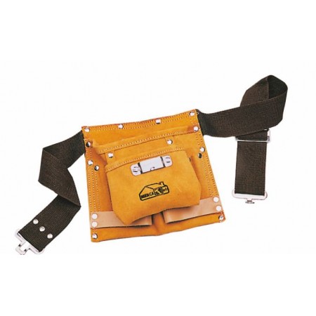 Bolsa portaherramientas simple con cinturón MERCATOOLS 6 compartimientos