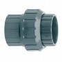 Enlace 3 piezas PVC hembra-hembra encolar Ø25mm