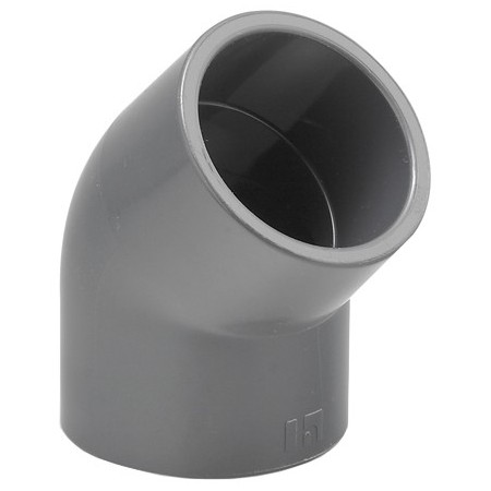 Codo PVC 45º  Ø40