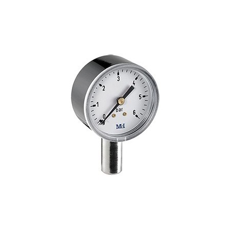 Manómetro Ø50mm con acople para vaso expansion 0 a 6bar
