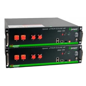 Batería litio UPOWER tipo rack 24V 2900Wh
