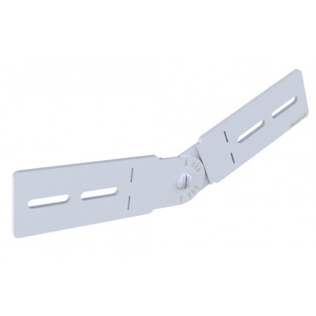 Kit unión articulación vertical/horizontal PVC para bandeja portacables eléctricos BASOR ALA 100 100mm