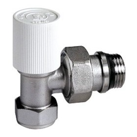 Válvula radiador Giacomini manual escuadra cobre 1/2"x 15 R725-2