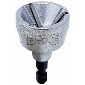 Desbarbador externo 1/4" para tuberías. varillas roscadas. pernos BOHRCRAFT Ø3 a 19mm