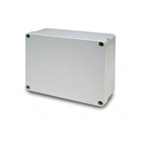 Caja eléctrica empalmes estanca de superficie sin conos IP66 200x155x85mm