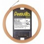 Rollo 12m guía pasacables NYLON MONOFILAMENTO ANGUILA Ø4mm