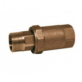 Compensador dilatación latón macho-hembra 1-1/2"