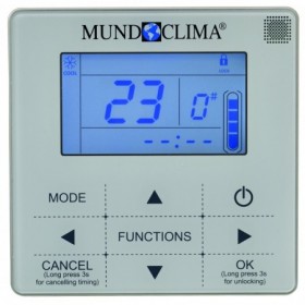 Control remoto cableado mini enfriadoras MUNDOCLIMA KJR-120F1/BMK-E