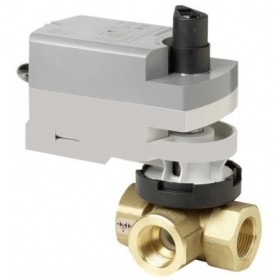 Valvula de bola 3 vias  SIEMENS VBI60.40-25L.paso L.1-1/2"