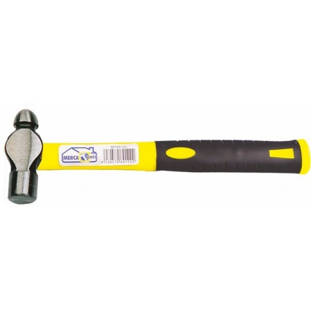 Martillo bola de acero con mango bimaterial MERCATOOLS 350g