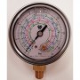 Manómetro de glicerina de alta para gas R22. R134A. R404A y R407C Ø63mm
